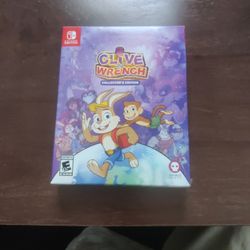 Nintendo Switch Clive 'n' Wrench Collector's Edition Complete 