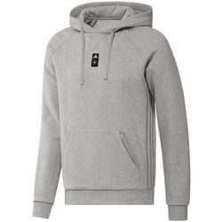 adidas Heathered Gray Charlotte FC Travel Raglan Pullover Hoodie