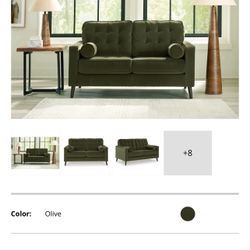 Ashley Sofa REVEON LAKES Olive Color