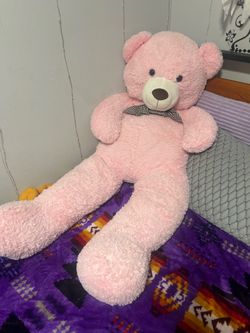 Huge Pink Heavy Teddy Bear