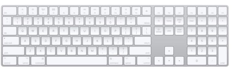 Apple Magic Full Keyboard With Numbers