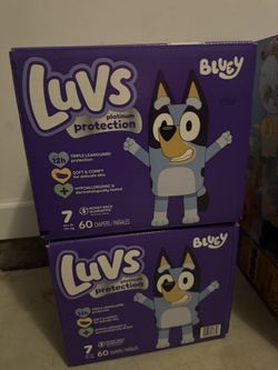 Luvs Diapers Size 7