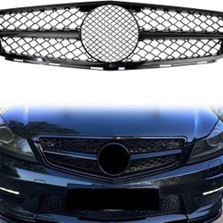 New Mercedes W204 Front Grille AMG Style – Fits C250 C300 C(contact info removed)–2014