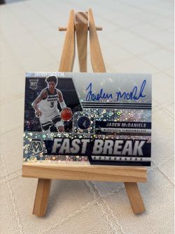 Jaden McDaniels Rookie Auto TIMBERWOLVES