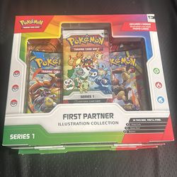 3 boxes Pokemon First Partner