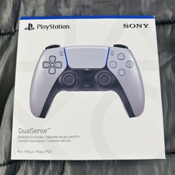PlayStation DualSense Wireless Controller - Sterling Silver ( Brand new )