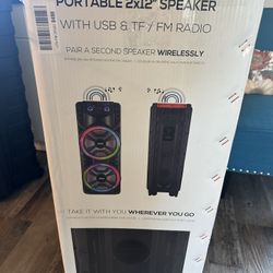 Large Bluetooth Speaker. 