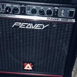 Peavey Rage158 Amplifier Rarely Used With Bonus Esteban’s Guitar Instructional DVD’s 