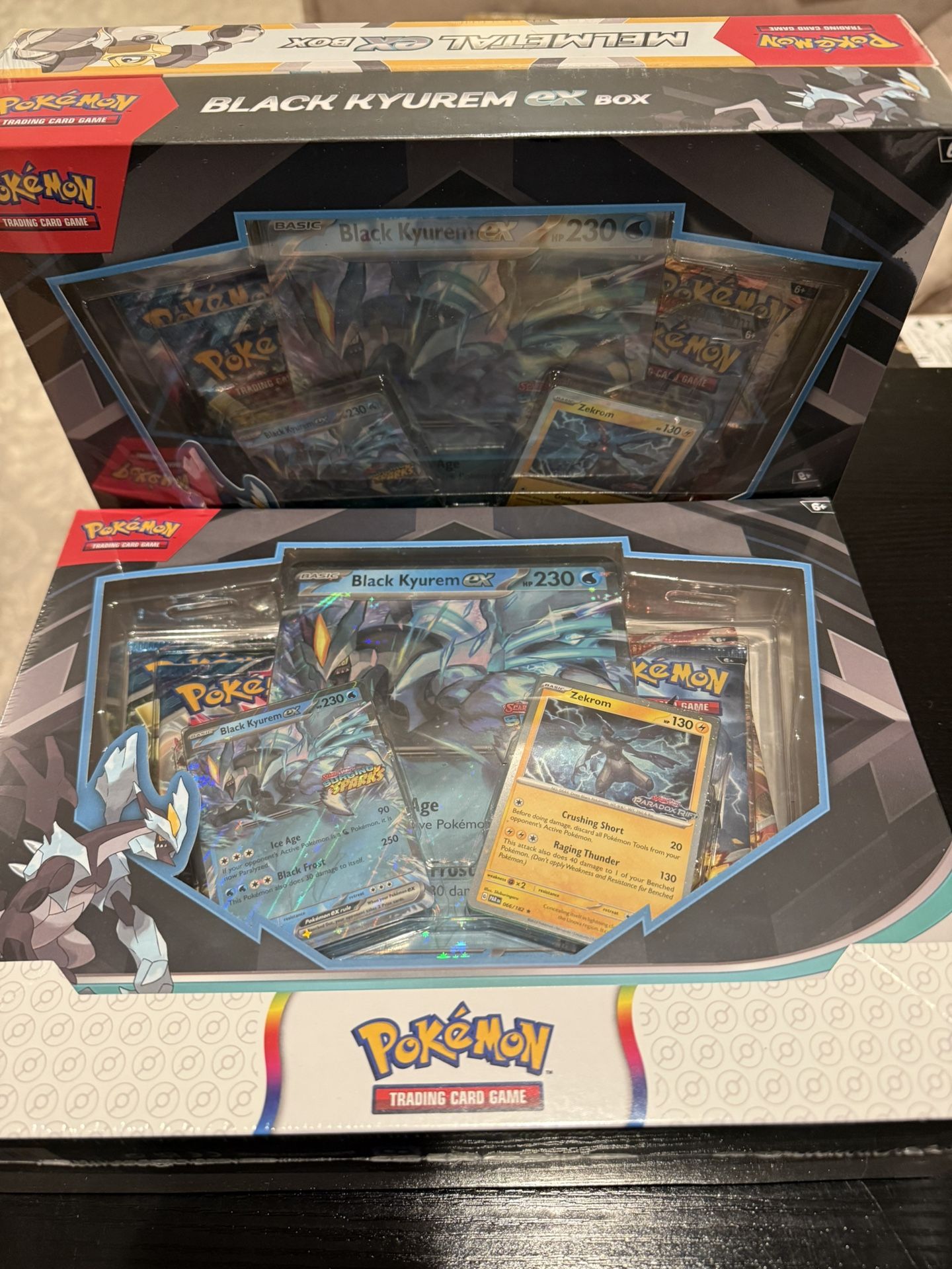 Pokemon Black Kyurem ex box and Melmetal ex box Black Friday Bundle