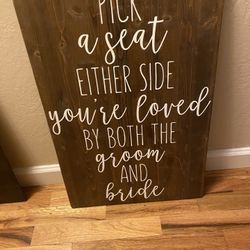Wedding Signs 