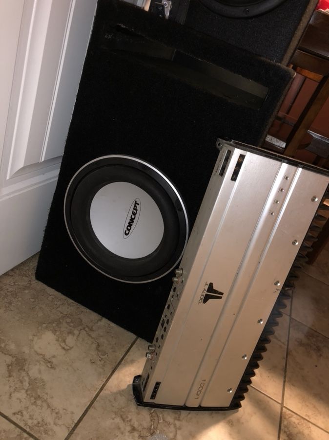 Jl Audio Slash 1000 1 10 Concept Zt 104 800 Rms For Sale In Chula Vista Ca Offerup