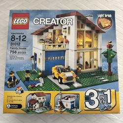 LEGO Creator 31012 Family House - Brand New Sealed