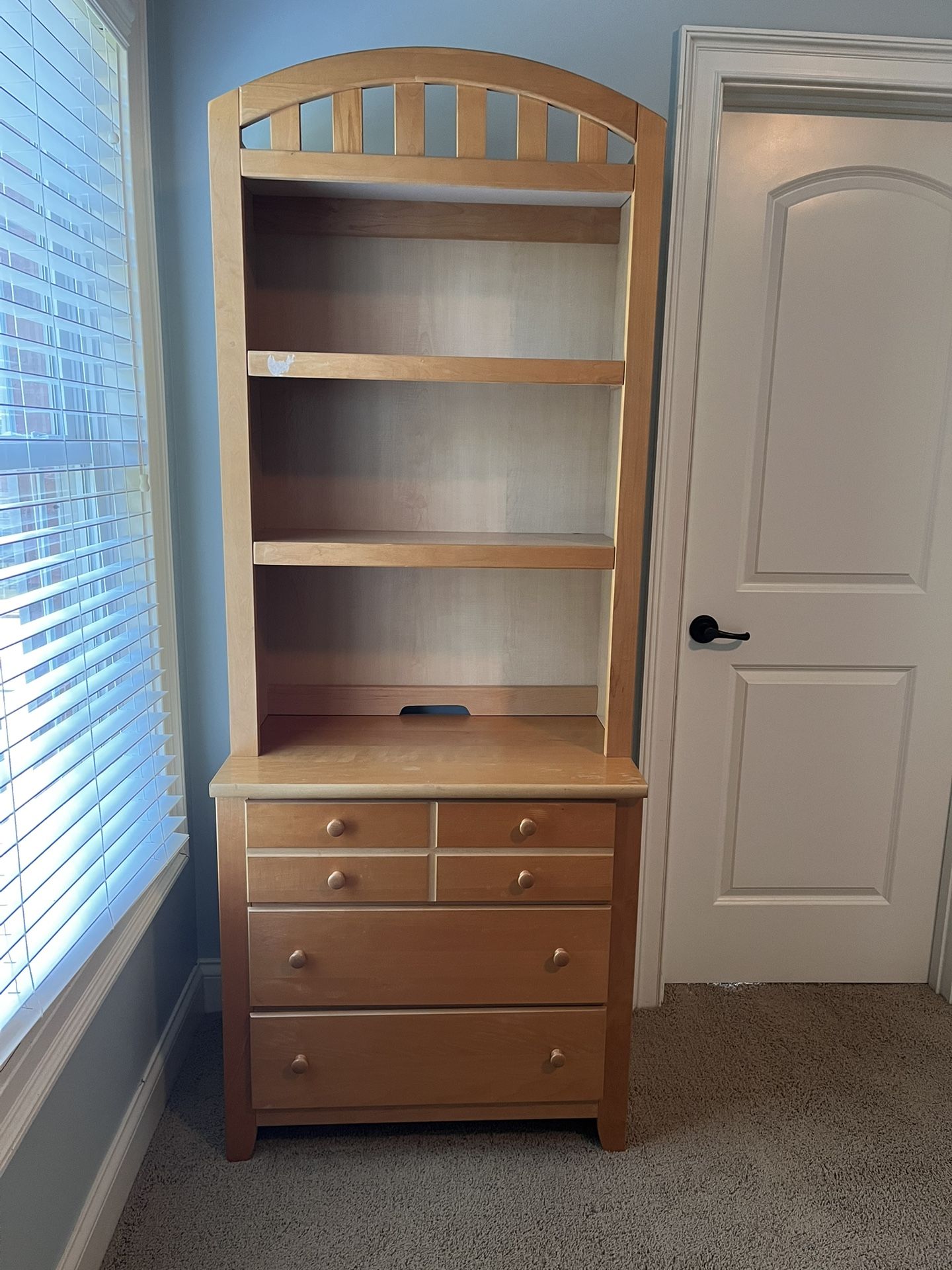 Chest Of Drawers With Matching Bookcase