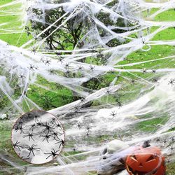 Halloween Spider Webs Decorations
