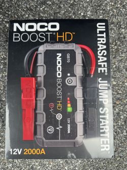 Noco Booster Pack Jump Starter