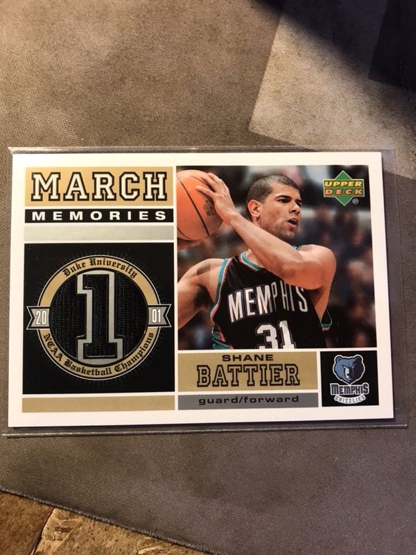 2004-05 Upper Deck - March Memories Jerseys #MM-SB Shane Battier