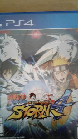 Naruto ultimate ninja storm 4 for ps4