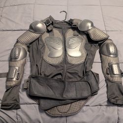 Brand New Motorcycle Protection Vest With Back Plate.