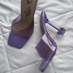 Purple Heels Size: 6.5