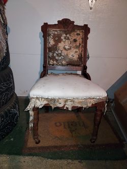 Old Chair needs reupholstering