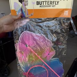 Girl Butterfly Costume - Halloween 