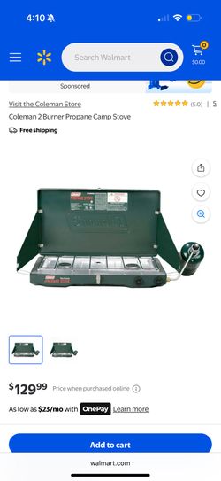 Coleman 2 Burner