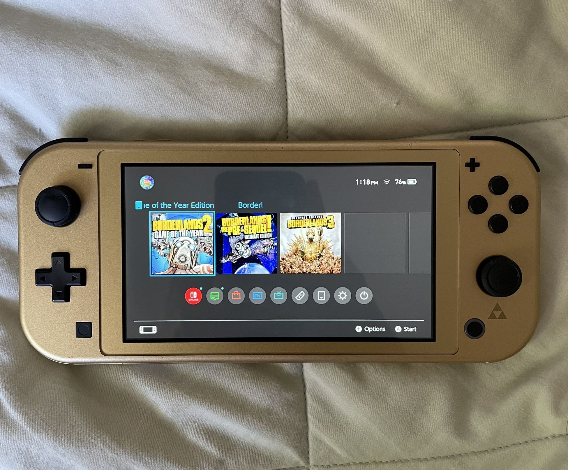 Nintendo Switch Lite Zelda Edition