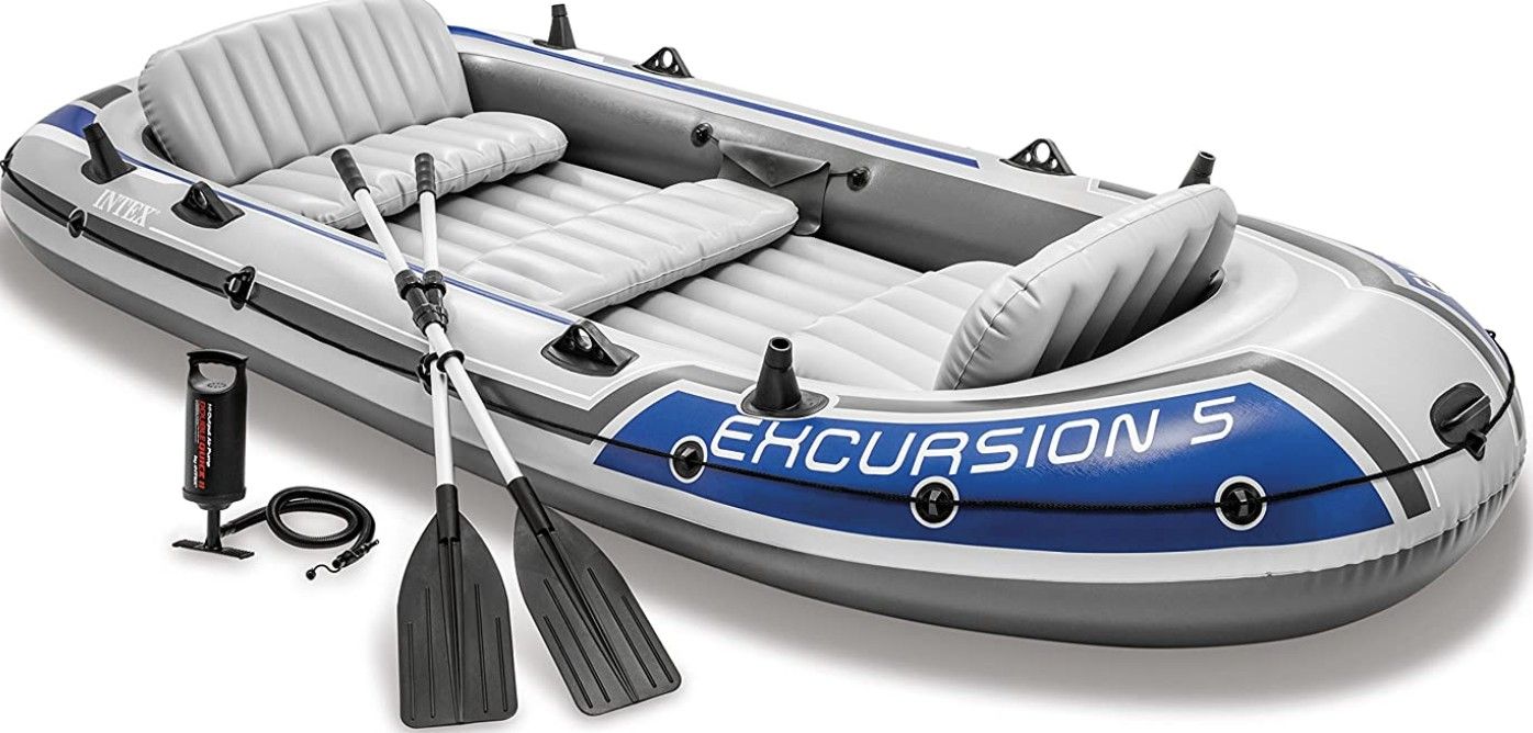 Intex Excursion 5 Inflatable Boat Series BRAND NEW IN BOX