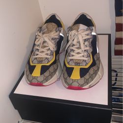 Gucci Rhyton Fabric Sneaker 43