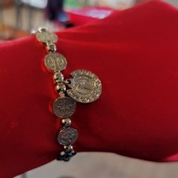 Pulsera Para Dama En Oro Laminado 