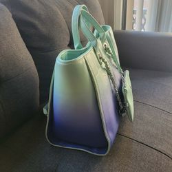 Extra large tote bag with pouch