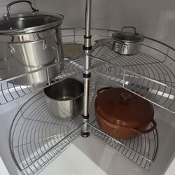 Corner Kitchen Cabinet Lazy Susan