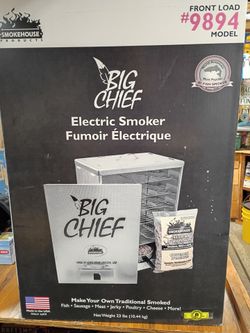Big chief electric smoker brand new