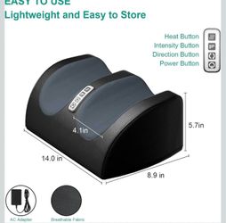 Shiatsu Foot Massager w/ Heat HSA Foot Massager for Foot Massage & Calf Massage