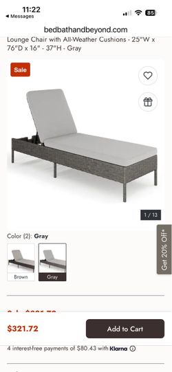 Beautiful Martha Stewart lounge chairs