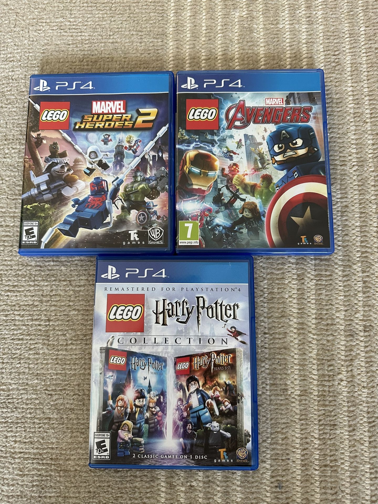 PS4 Lego 3-Pack Avengers, Super Heroes 2, Harry Potter for Sale in New  York, NY - OfferUp