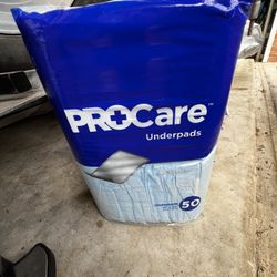 3 Packs New Bed Pads Procare Underpads