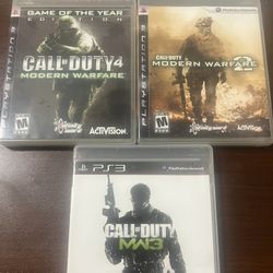 Call Of Duty Modern Warfare Bundle Pack 1, 2 And 3 