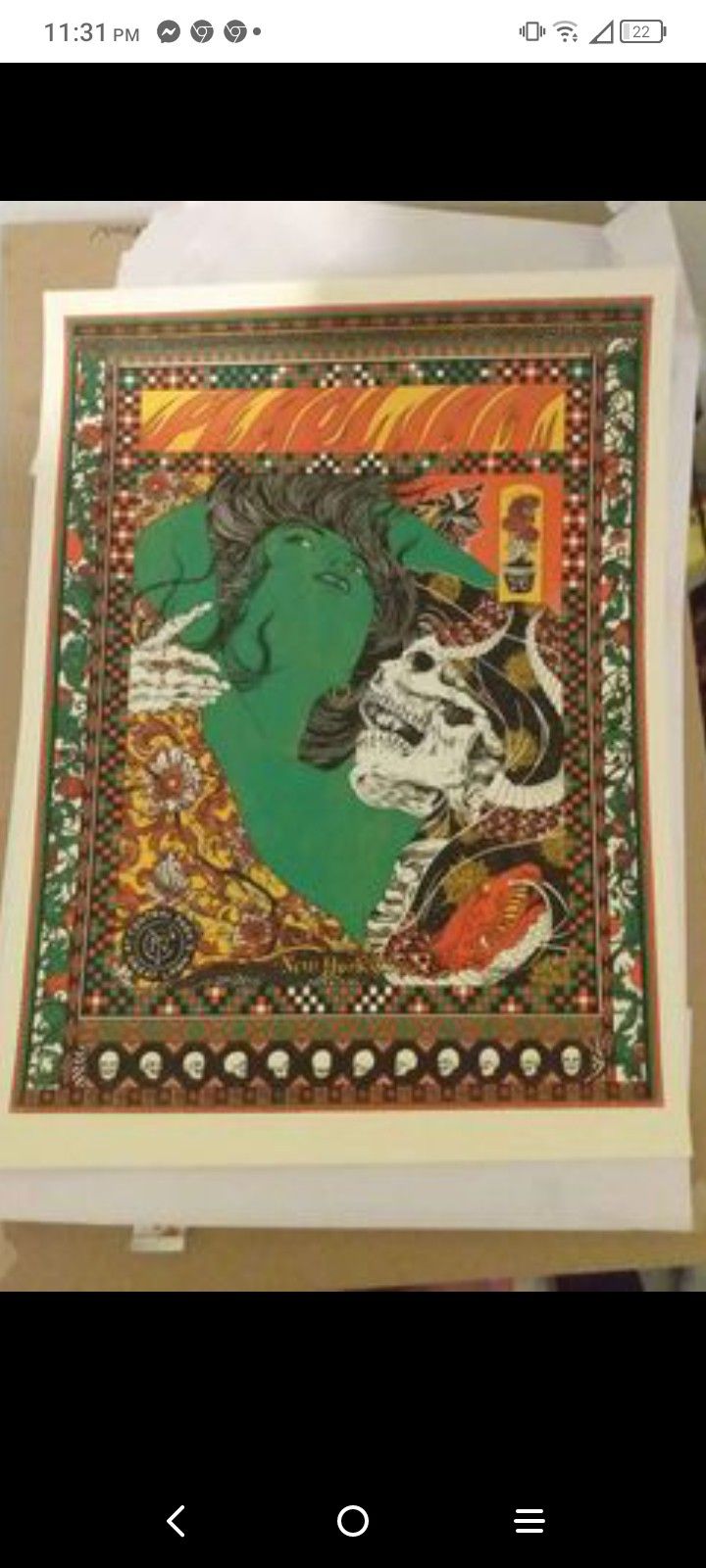 Pearl Jam Collectable Concert Poster 