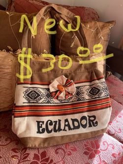 NEW Ecuador Material well made pocketbook