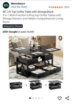 Memobarco Coffee Table