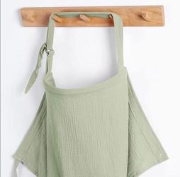 Blissful Diary Muslin Nursing Cover (Sage Green)