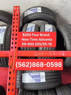 Four Brand New Tires 205/55-16