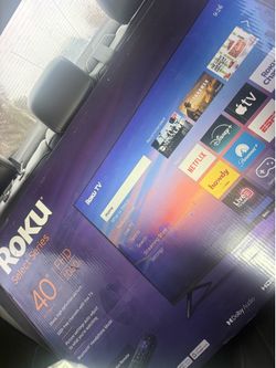 40” 1080p Roku TV NEW