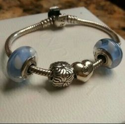 Pandora Bracelet and Charms