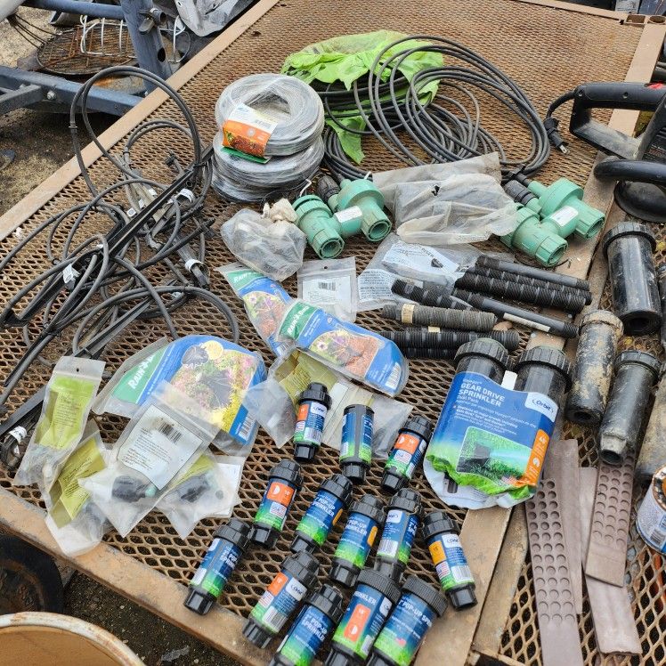 Sprinkler equipment.