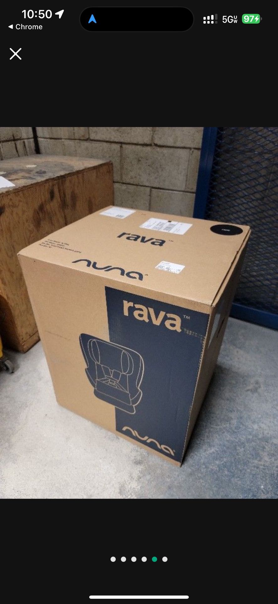 Brand new Nuna Rava Car Seat 