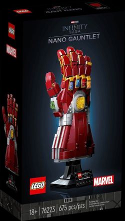 LEGO® Set #76223 Nano Gauntlet Iron Man  model(New and Factory Sealed in Original Box) local pick up only