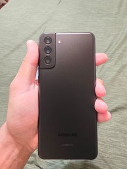 SAMSUNG Galaxy S21+ Plus 5G, US Version, 128GB, Phantom Black - Unlocked