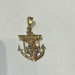 14k Gold Pendant #110268-1 MJ